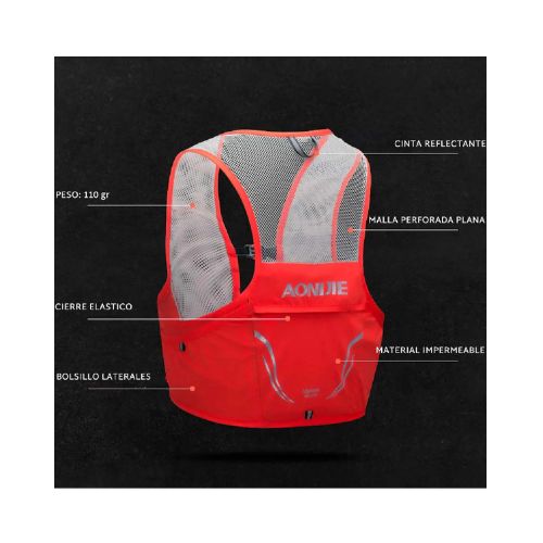 Aonijie Chaleco de Hidratación 2.5 L - Imagen 7