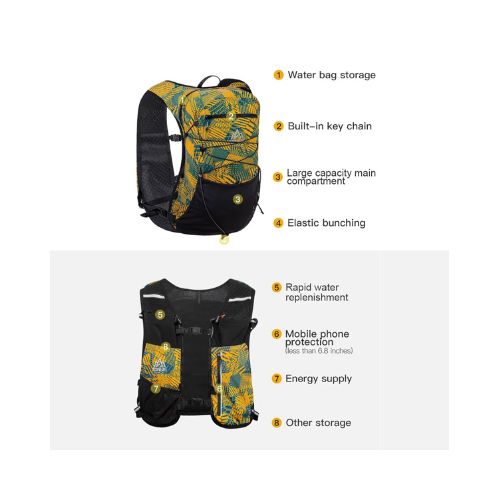 Aonijie Chaleco de Hidratación 12 L - Imagen 3